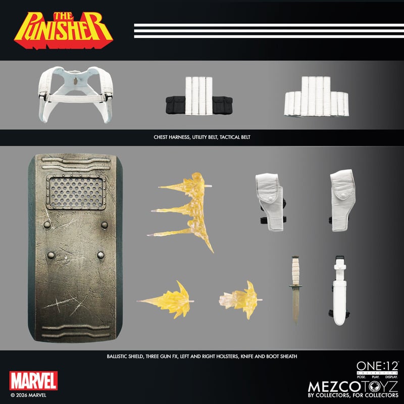 One:12 Collective - Marvel - Punisher Action Figure (Pre-Order Ships March 2027)