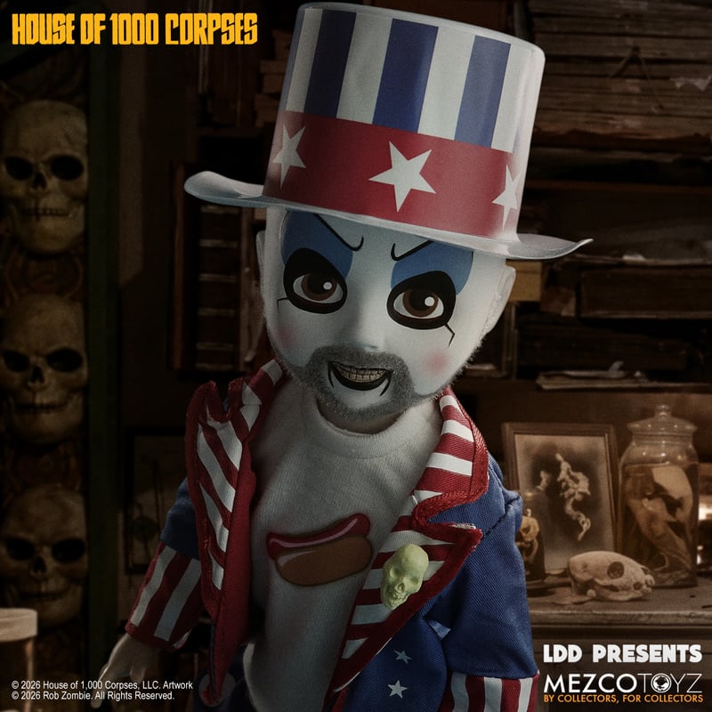 LDD Presents: House of 1000 Corpses - Captain Spaulding Doll