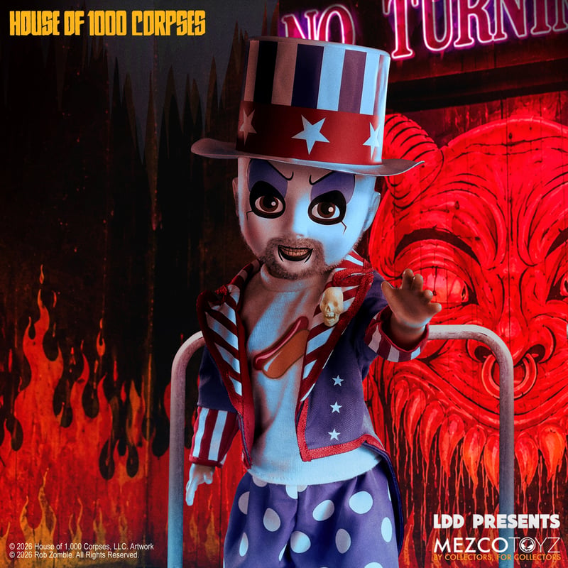 LDD Presents: House of 1000 Corpses - Captain Spaulding Doll