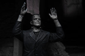 NECA - Universal Monsters - Ultimate Frankenstein's Monster (B&W)  7" Action Figure - Zlc Collectibles