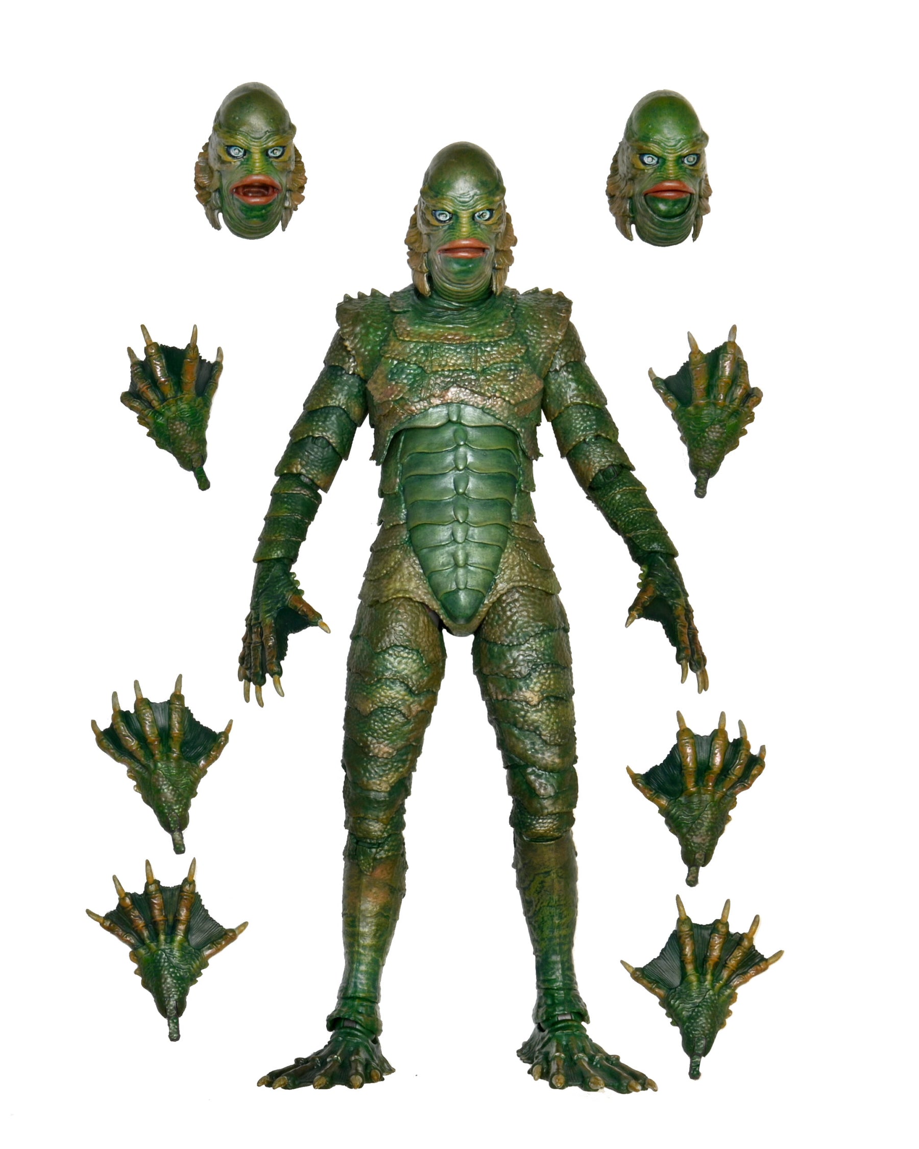 NECA Universal Monsters Ultimate Creature from the Black Lagoon (Color) 7” Action Figure