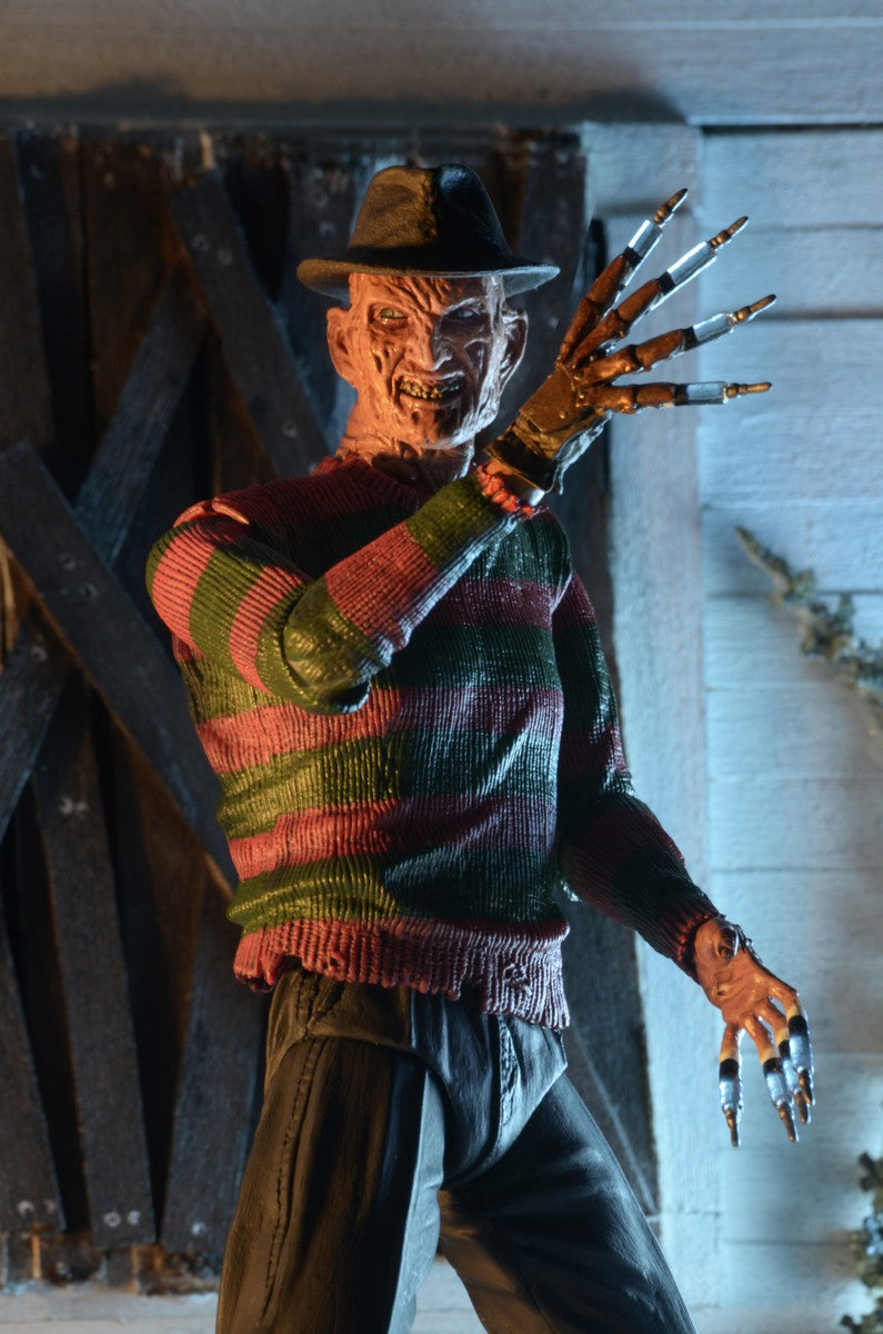 NECA - Nightmare on Elm Street 3 Dream Warrior - Ultimate Freddy 7" Action Figure - Zlc Collectibles