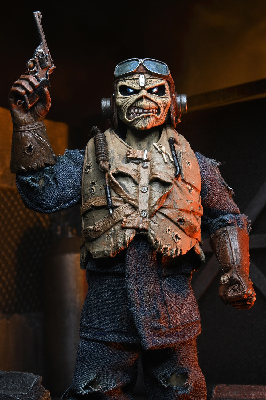 NECA - Iron Maiden - Aces High Eddie 8" Clothed Action Figure (Pre-Order Ships February) - Zlc Collectibles