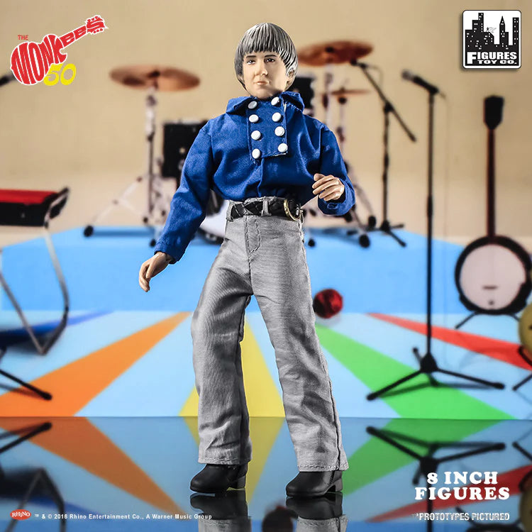 Figures Toy Company - The Monkees - Peter Tork (Blue Band Outfit) 8" Action Figure
