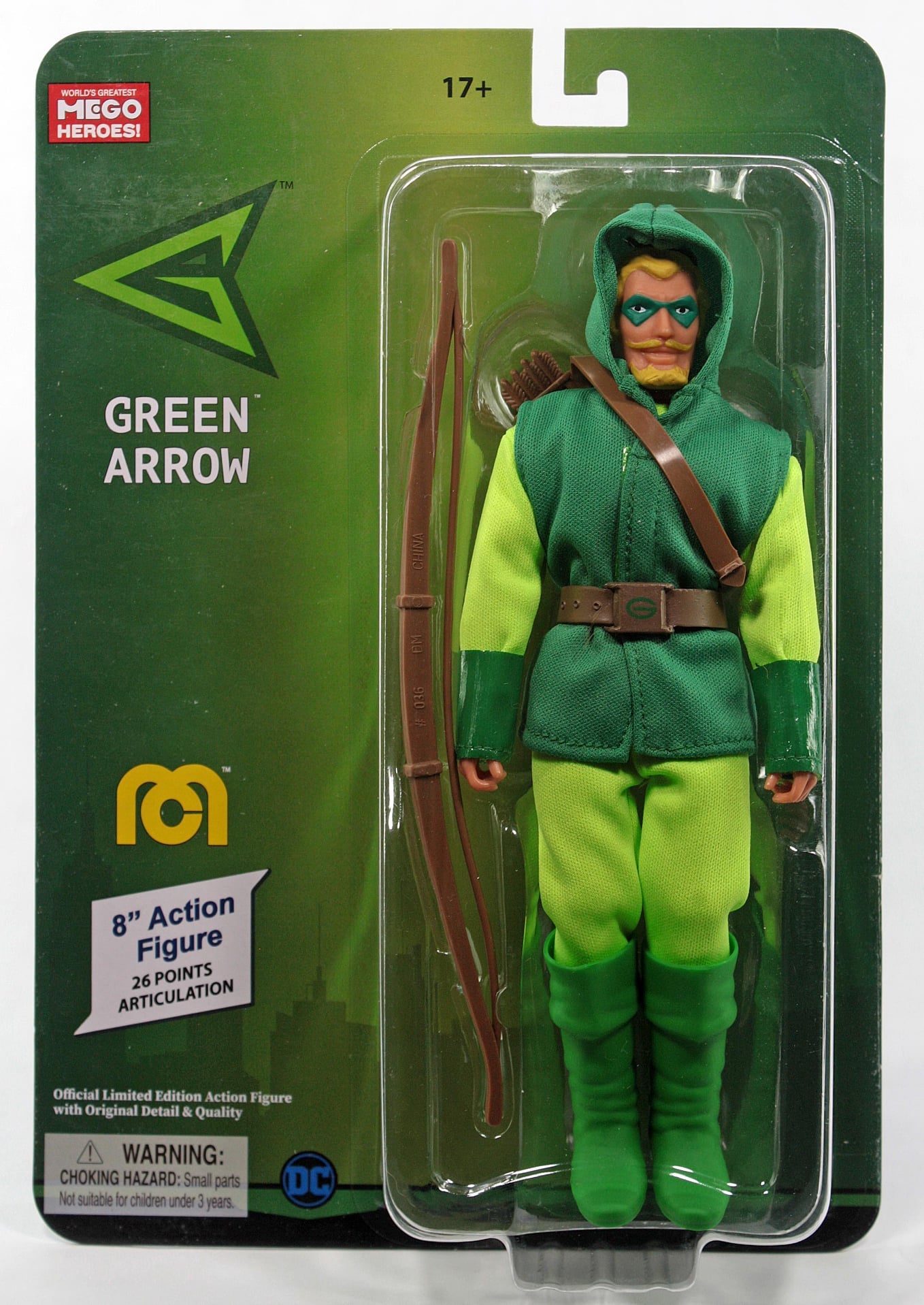 Mego Topps X - DC - Green Arrow 8" Action Figure