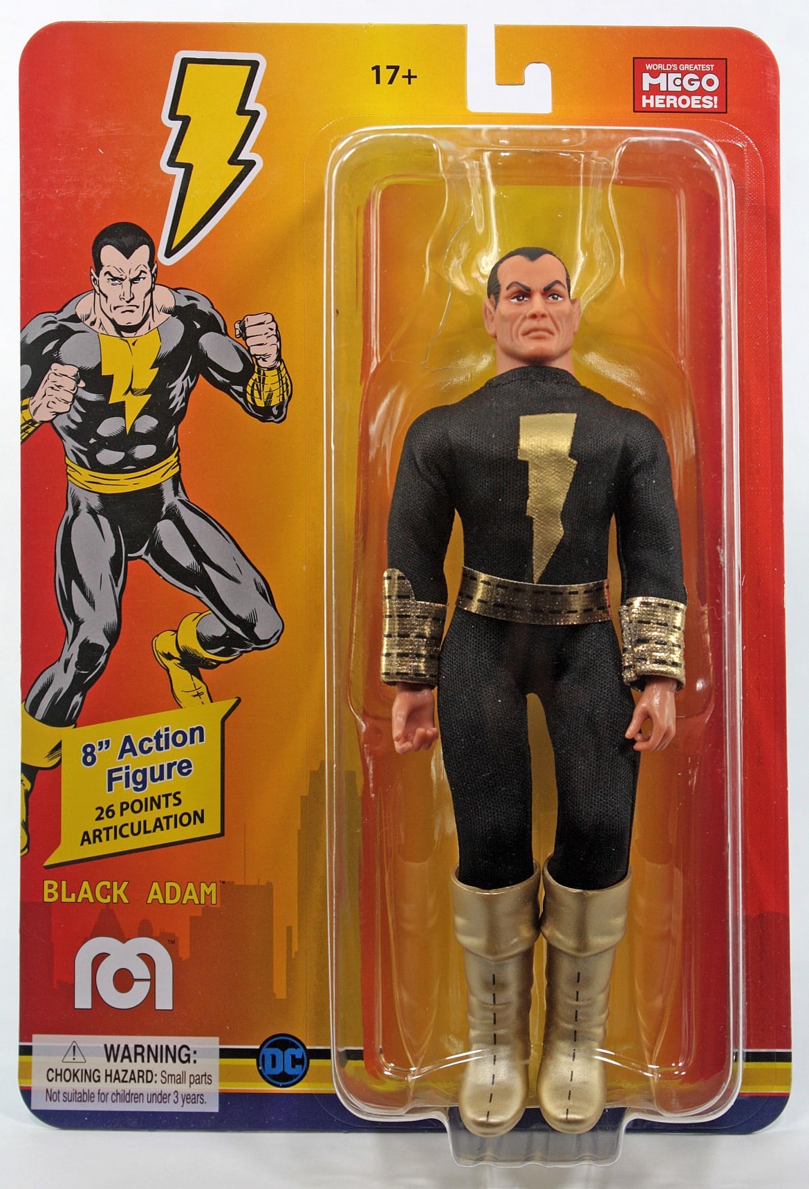 Mego Topps X - DC - Black Adam 8" Action Figure
