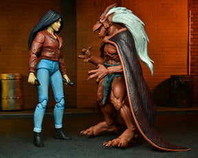 NECA - Gargoyles - Ultimate Eliza Maza (With Brooklyn’s Closed Wings) 7" Action Figure