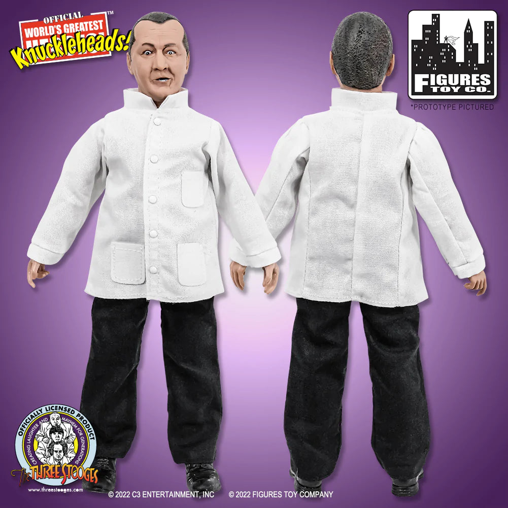 Figures Toy Company - The Three Stooges - Curly (House Keeper) 8" Action Figure