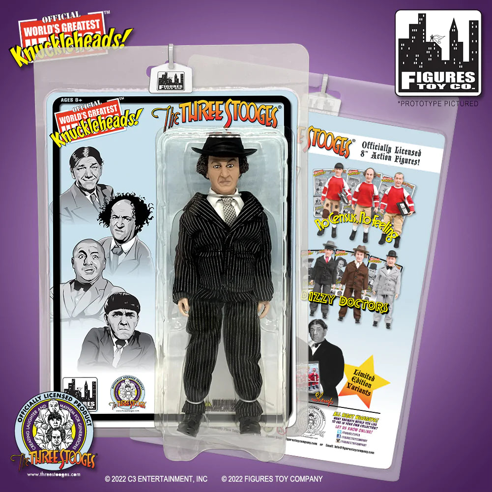 The Three Stooges - Larry (Gangster) 8" Action Figure
