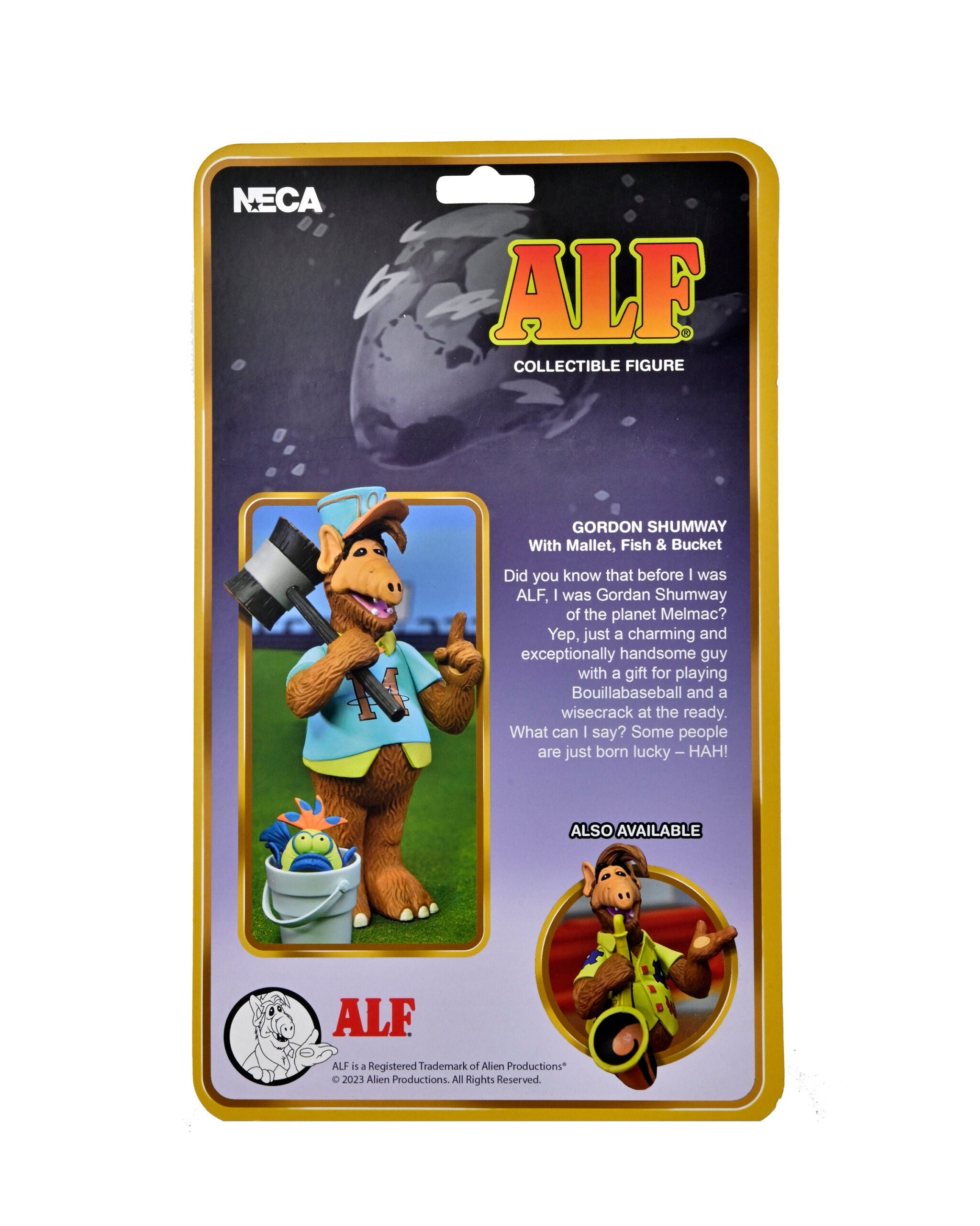 NECA - Toony Classics Baseball ALF 6" Action Figure