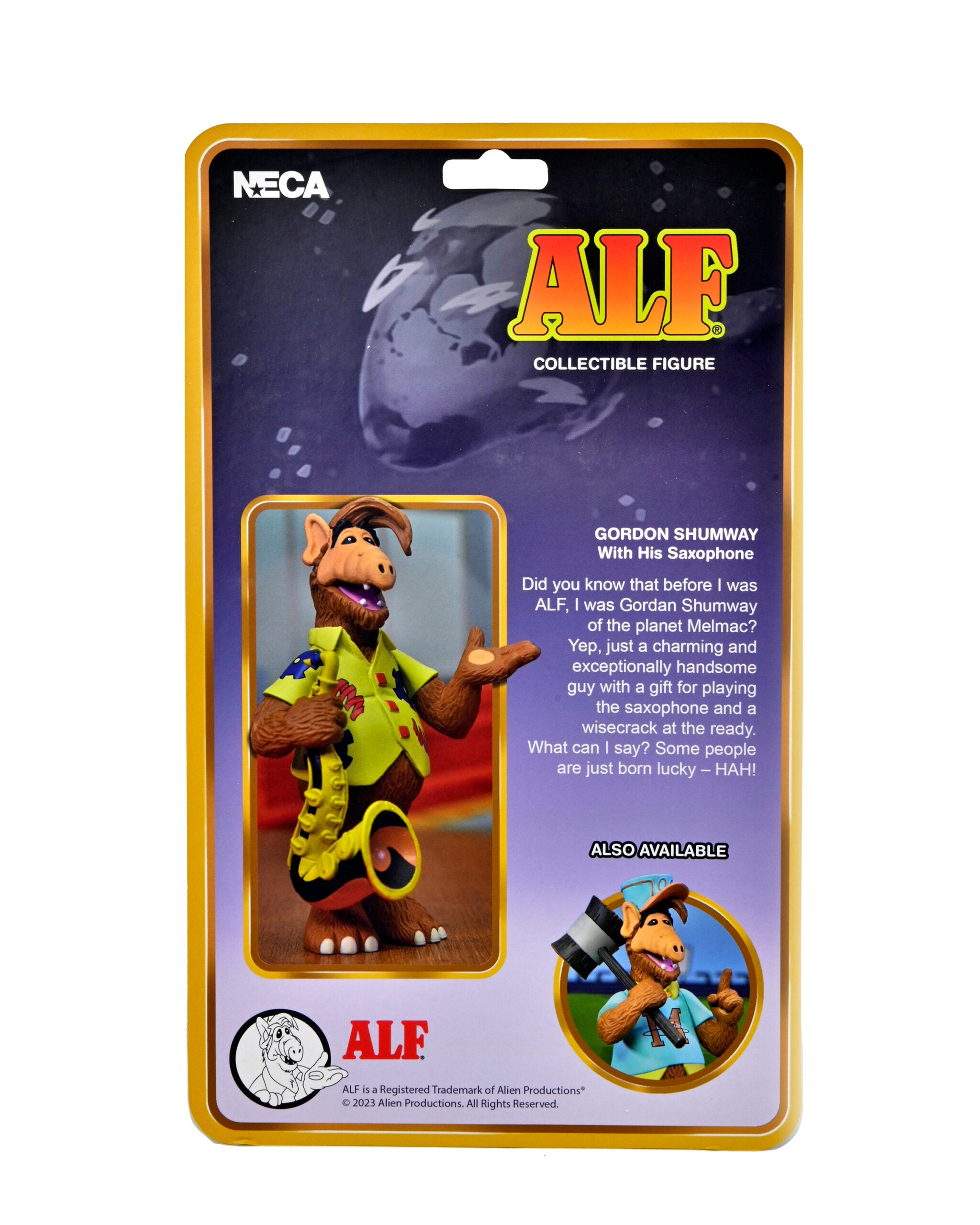 NECA - Toony Classics ALF with Saxophone 6" Action Figure