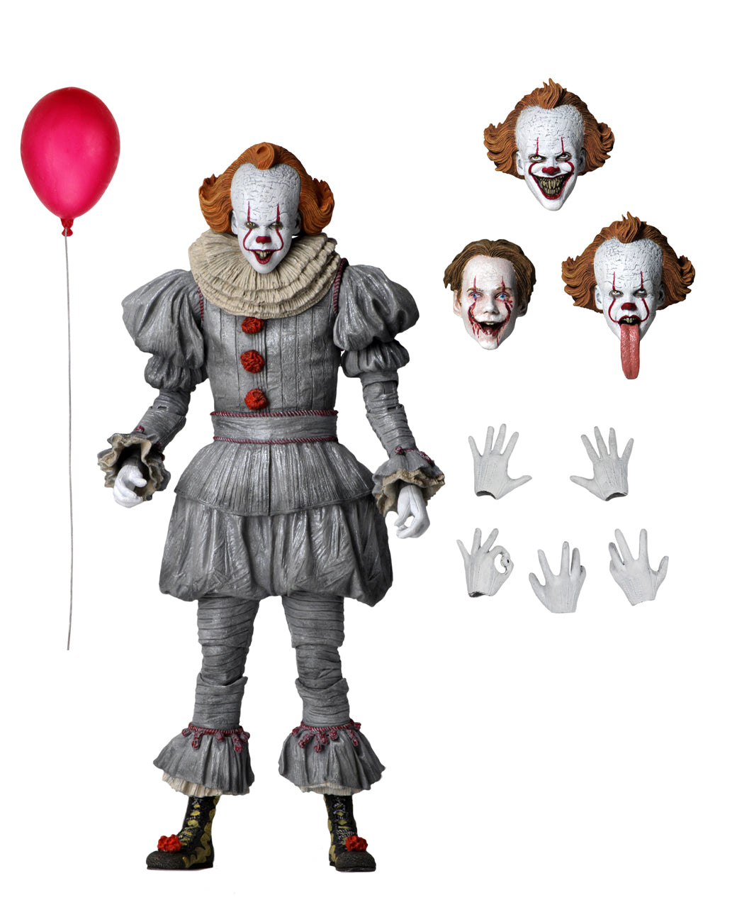 NECA - IT Chapter 2 (2019) - Ultimate Pennywise 7" Action Figure - Zlc Collectibles