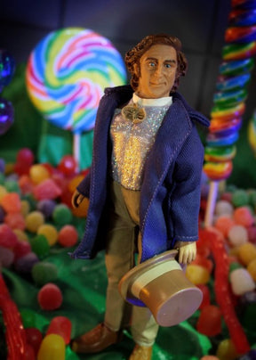 Mego Movies Wave 10 - Willy Wonka 8" Action Figure - Zlc Collectibles
