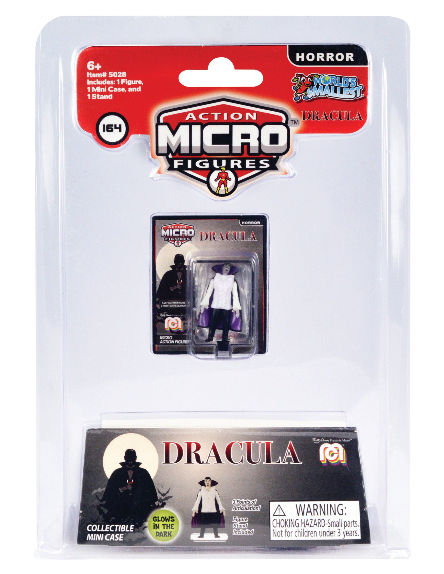 World's Smallest MEGO Horror Set of 4 Micro Action Figures - Zlc Collectibles