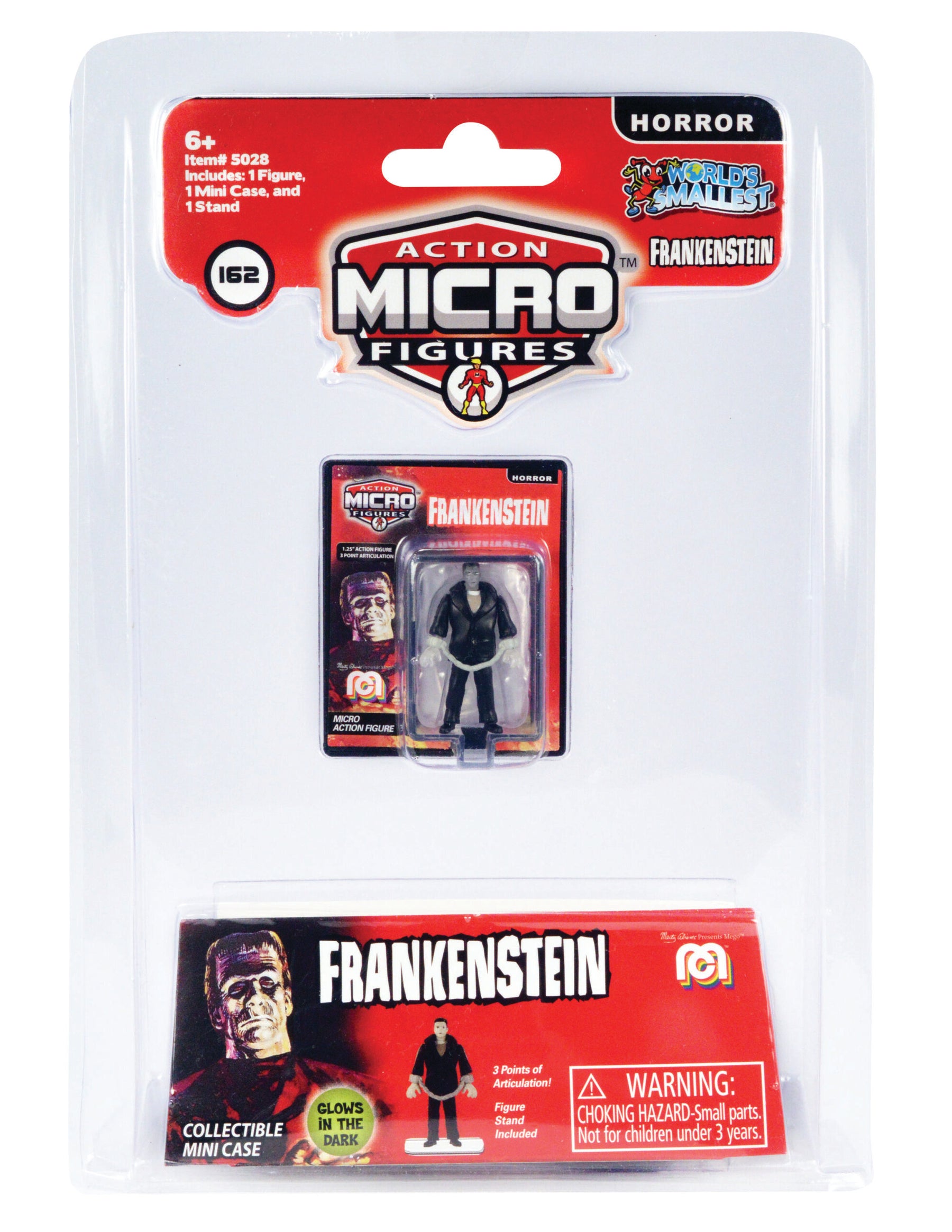 World's Smallest MEGO Horror Set of 4 Micro Action Figures - Zlc Collectibles