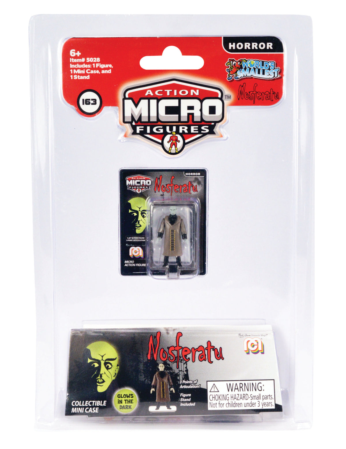 World's Smallest MEGO Horror Nosferatu Micro Action Figure - Zlc Collectibles