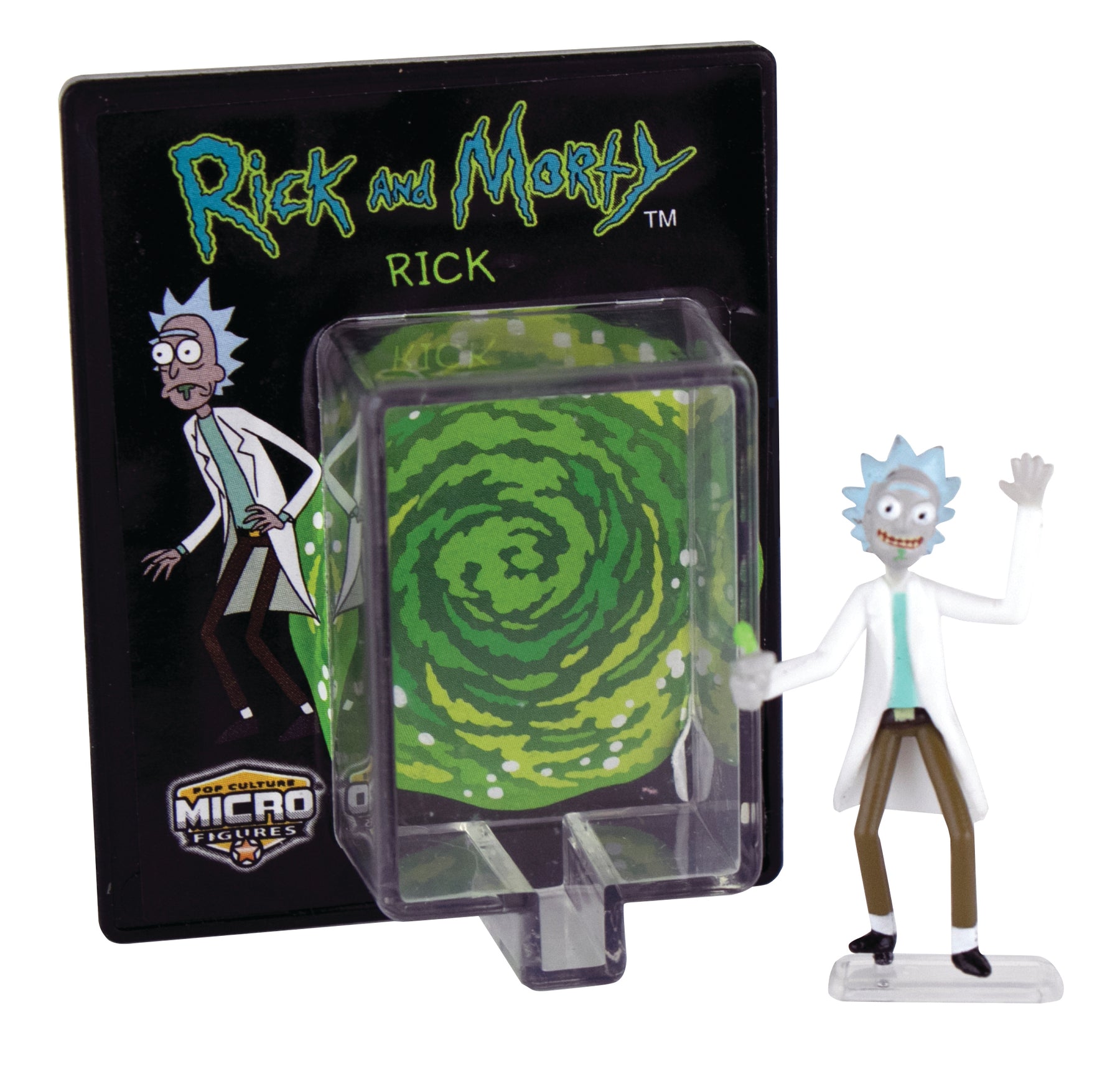 World's Smallest Rick and Morty - Rick Micro Action Figure