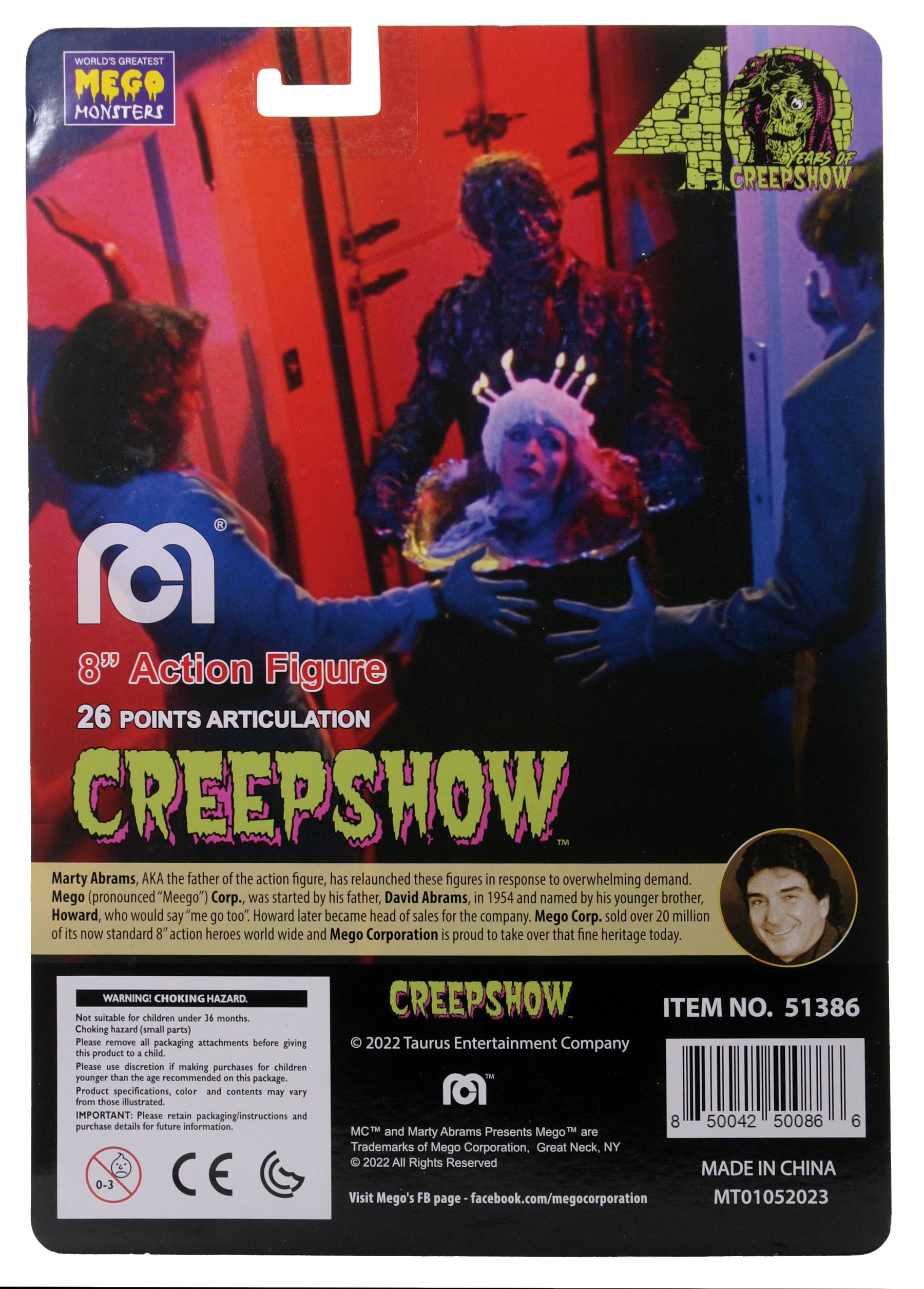 Mego Horror Wave 17 - Creepshow (Nathan Grantham) 8" Action Figure