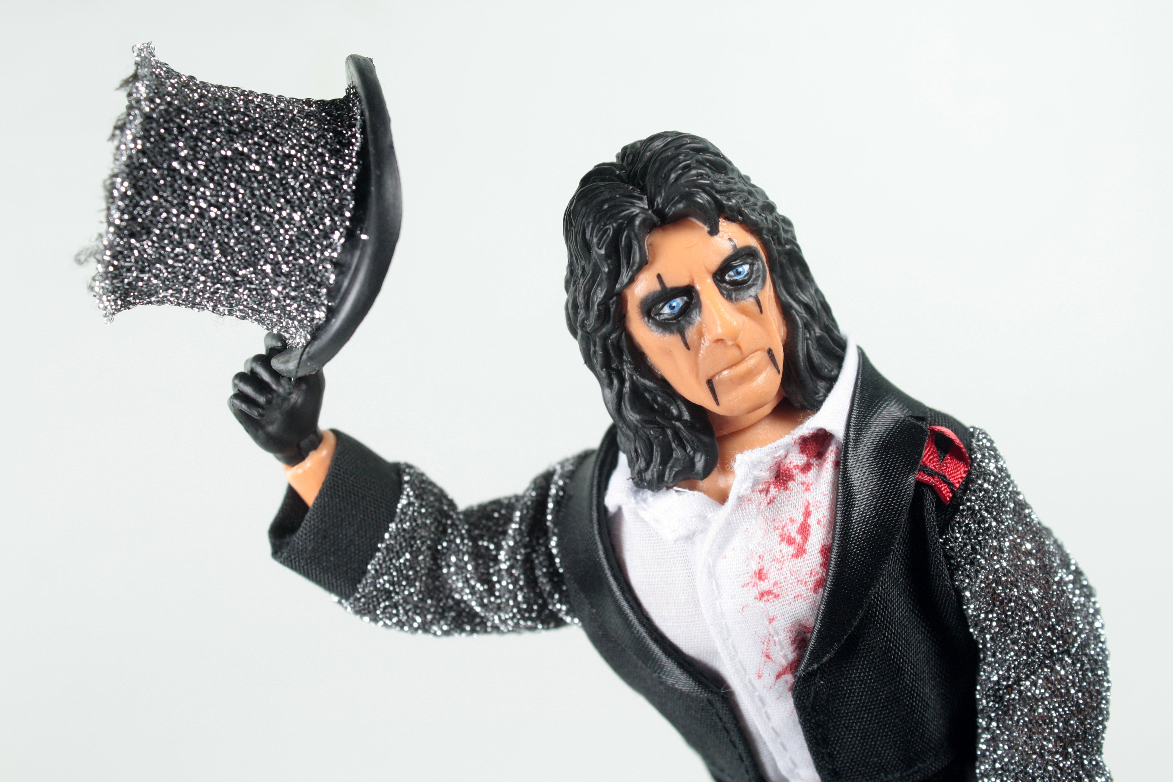 Mego Music Wave 18 - Alice Cooper - "Welcome to My Nightmare" 8" Action Figure (Re-Release of Wave 17 Version)