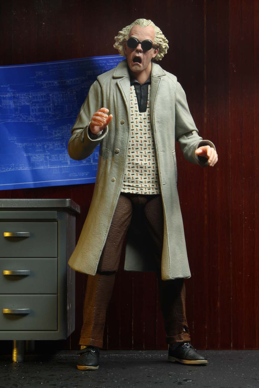 NECA - Back To The Future - Ultimate Doc Brown 7" Action Figure - Zlc Collectibles