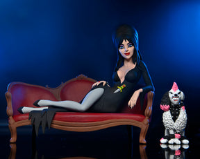 NECA - Toony Terrors Elvira on Couch 6" Action Figure Boxed Set