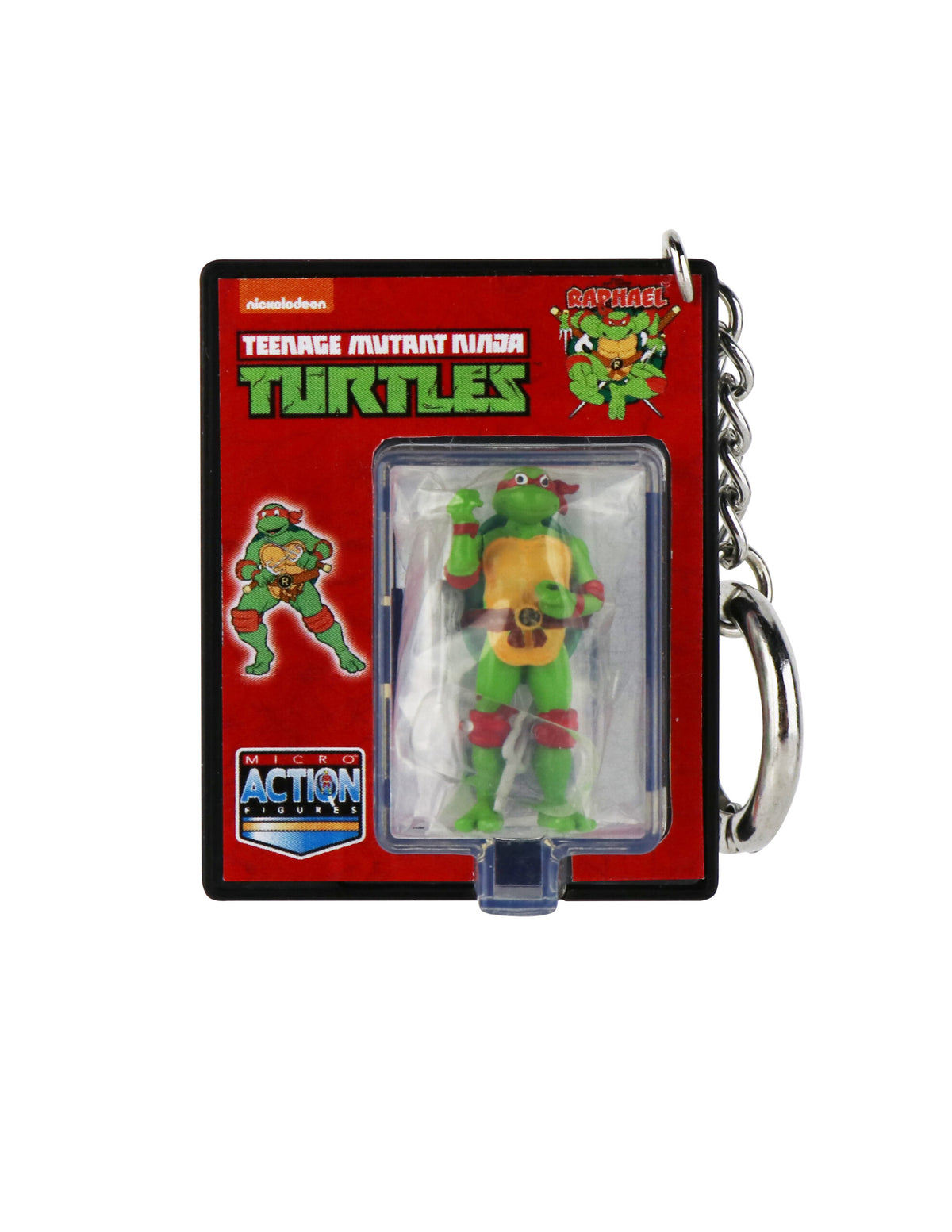 World's Smallest Teenage Mutant Ninja Turtles Raphael Micro Action Figure - Zlc Collectibles