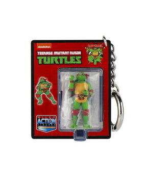 World's Smallest Teenage Mutant Ninja Turtles Raphael Micro Action Figure - Zlc Collectibles