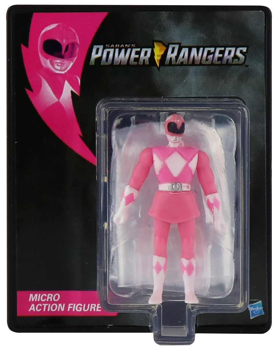 World's Smallest Power Rangers Pink Ranger Micro Action Figure - Zlc Collectibles