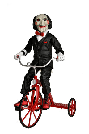 NECA - Saw - Billy the Puppet on Tricycle 12" Action Figure With Sound