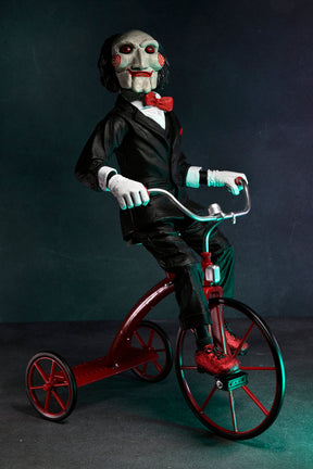 NECA - Saw - Billy the Puppet on Tricycle 12" Action Figure With Sound