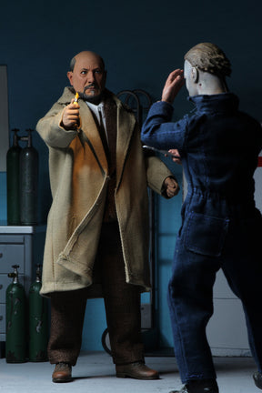 NECA - Halloween 2 (1981) - Dr. Loomis & Laurie Strode 8" Clothed Action Figures - Zlc Collectibles