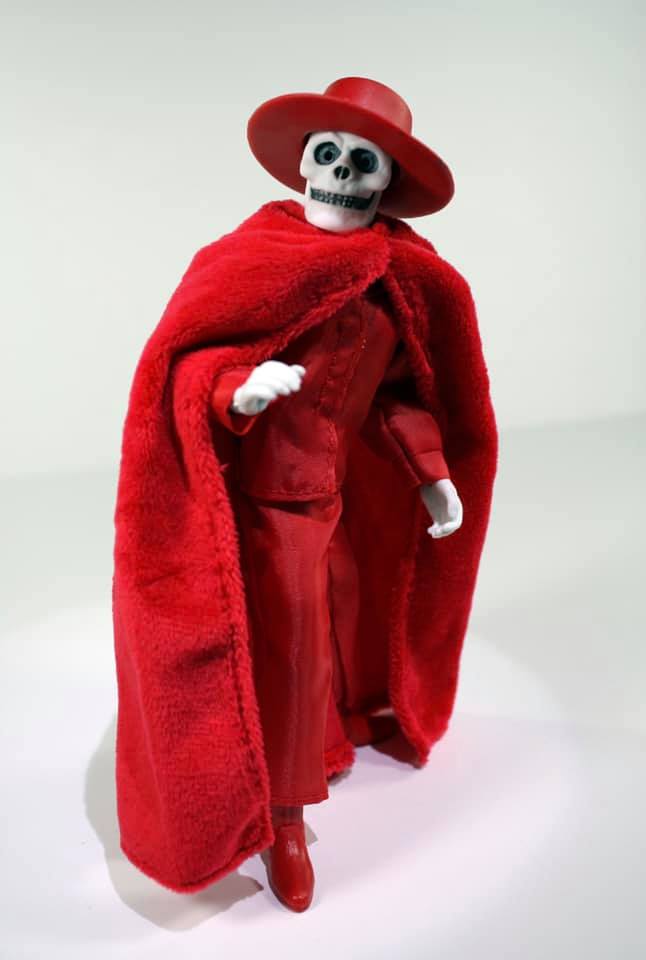 Damaged Package Mego Horror Wave 10 - Universal Monsters Phantom of the Red Death 8" Action Figure - Zlc Collectibles