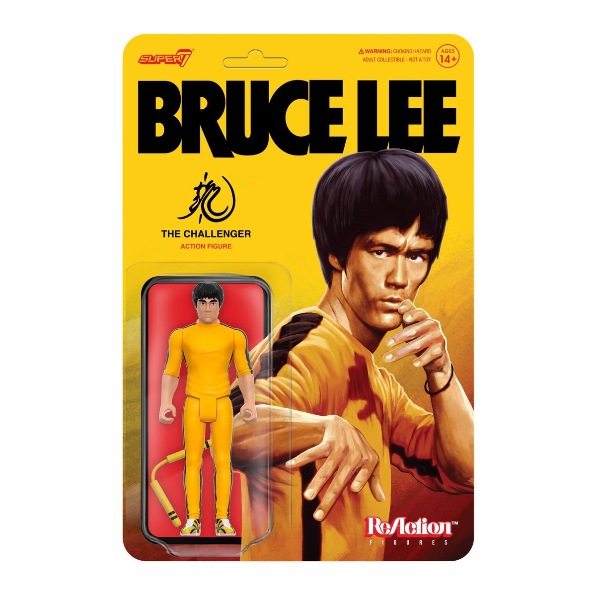 Bruce Lee ReAction Figure - Bruce Lee as "The Challenger"