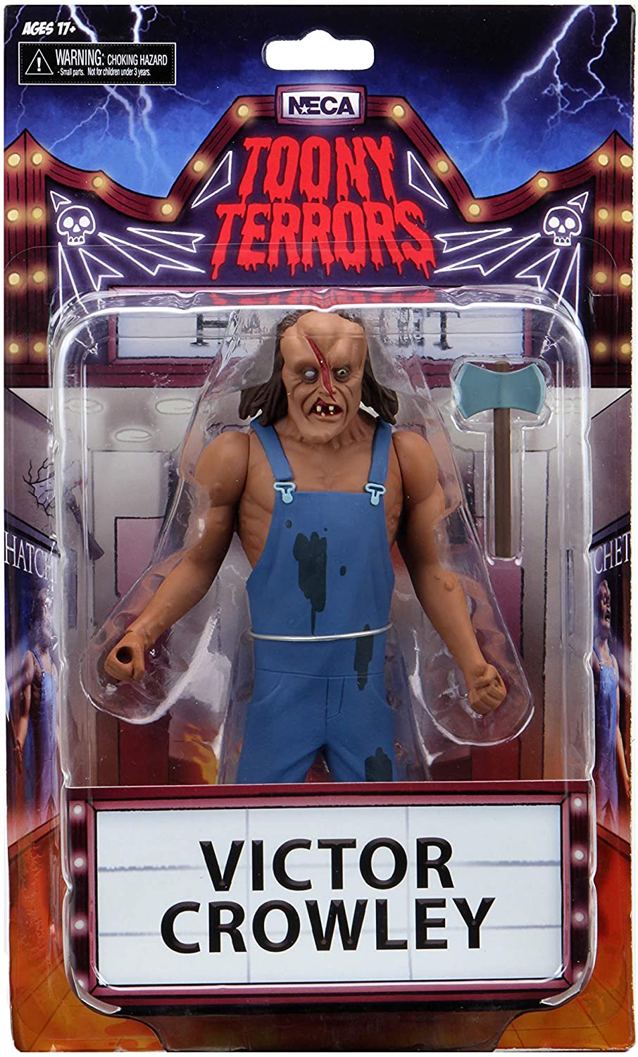 NECA - Toony Terrors Victor Crowley (Hatchet) 6" Action Figure - Zlc Collectibles
