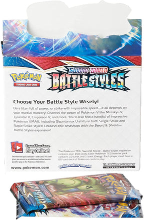 Pokemon TCG: Sword & Shield - Battle Styles Booster Box (36) - Zlc Collectibles