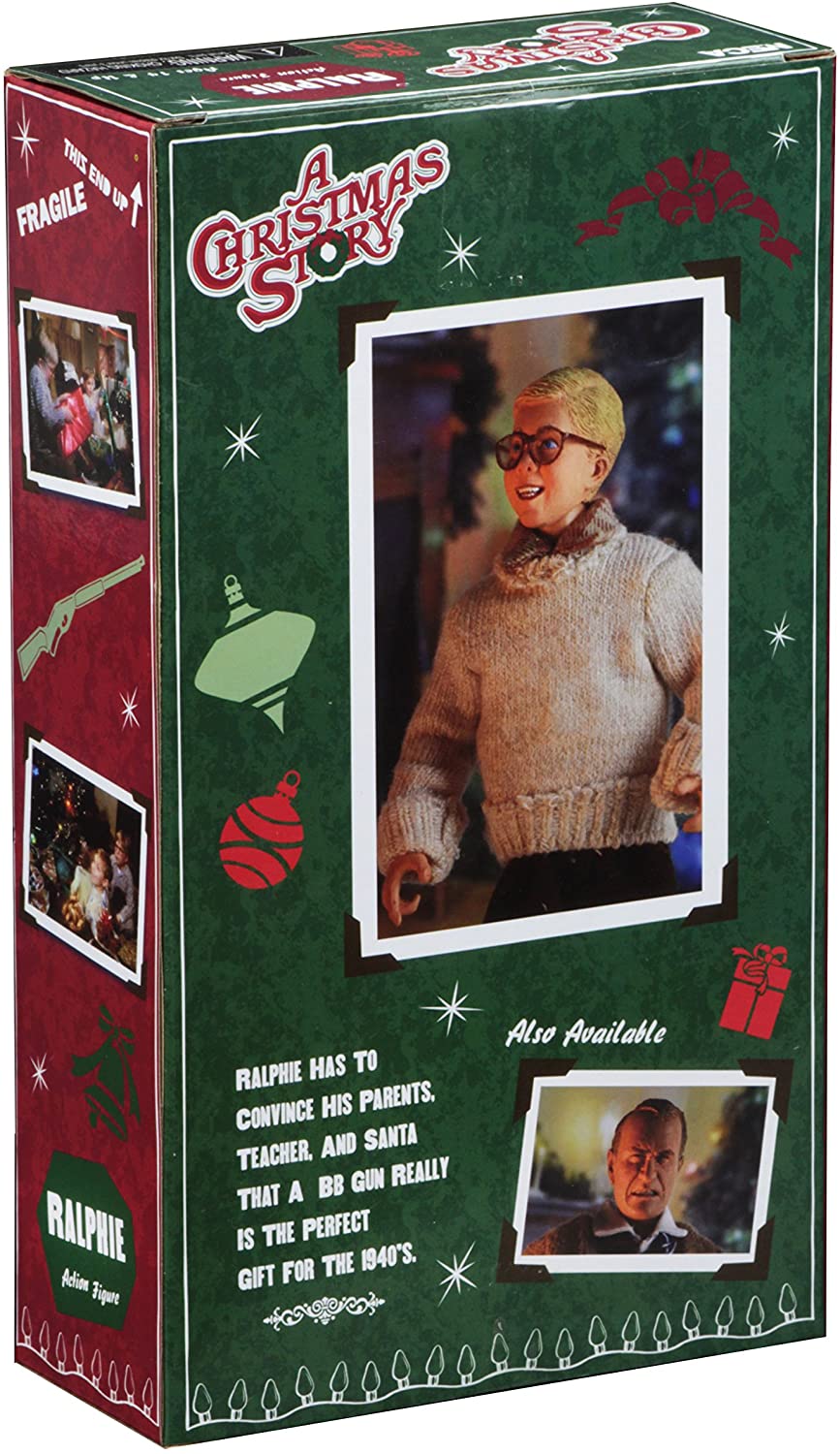 NECA - A Christmas Story - Ralphie 8" Clothed Action Figure - Zlc Collectibles