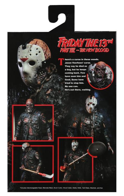 NECA- Friday the 13th - Part 7 (New Blood) Ultimate Jason 7" Action Figure
