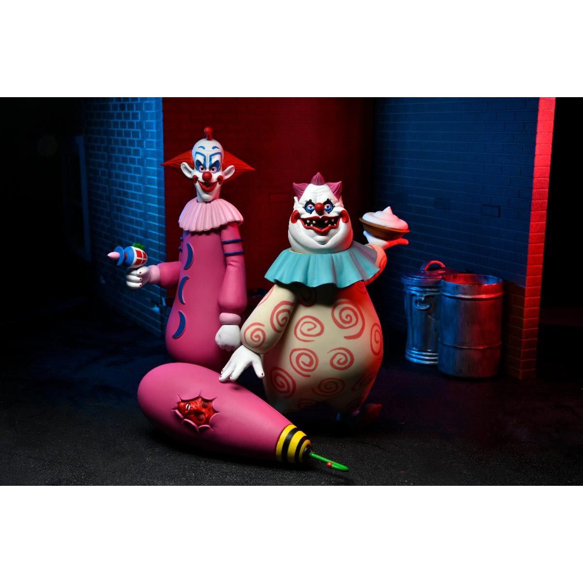 NECA - Toony Terrors Slim & Jumbo (Killer Klowns From Outer Space) 6" Action Figure 2-Pack