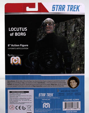 Mego Star Trek Wave 10 - Locutus 8" Action Figure - Zlc Collectibles