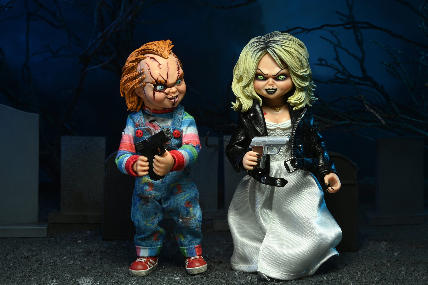 NECA - Bride of Chucky - Chucky & Tiffany 2-Pack 5.5" Clothed Action Figures