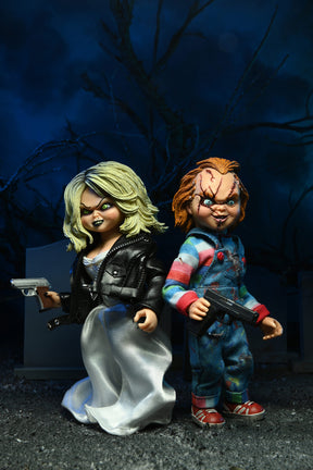 NECA - Bride of Chucky - Chucky & Tiffany 2-Pack 5.5" Clothed Action Figures