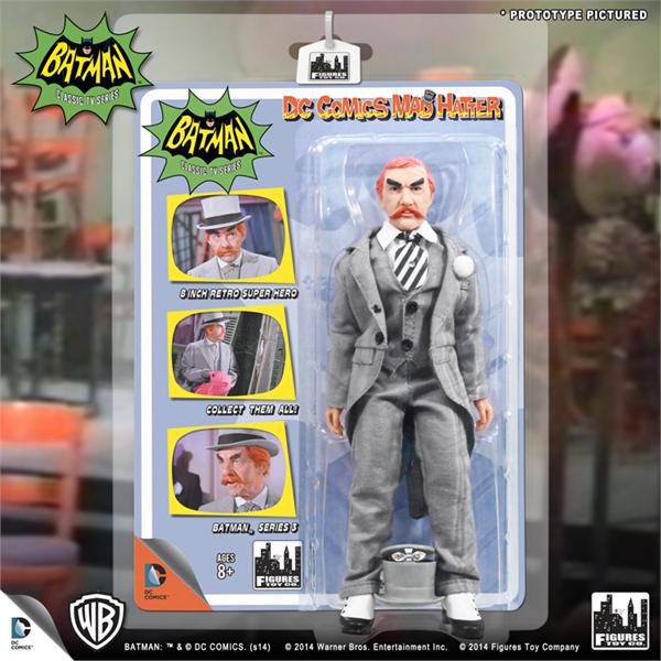 Batman Classic TV Series - Mad Hatter 8" Action Figure - Zlc Collectibles