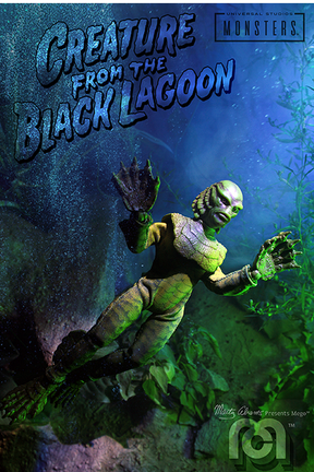 Mego Horror Wave 9 - Creature from the Black Lagoon 8" Action Figure (Dark Variant) - Zlc Collectibles
