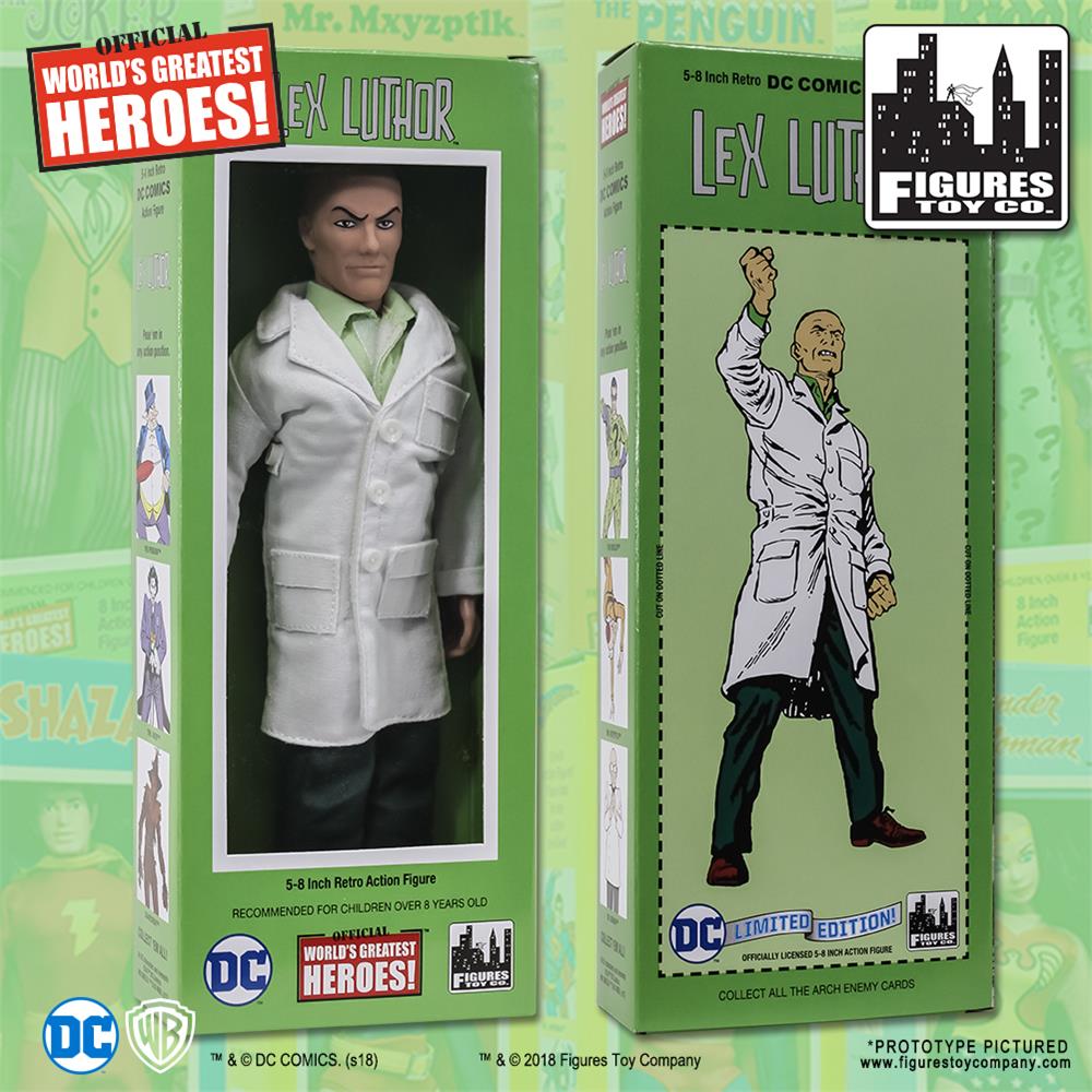 DC Comics - Lex Luthor 8" Action Figure - Zlc Collectibles