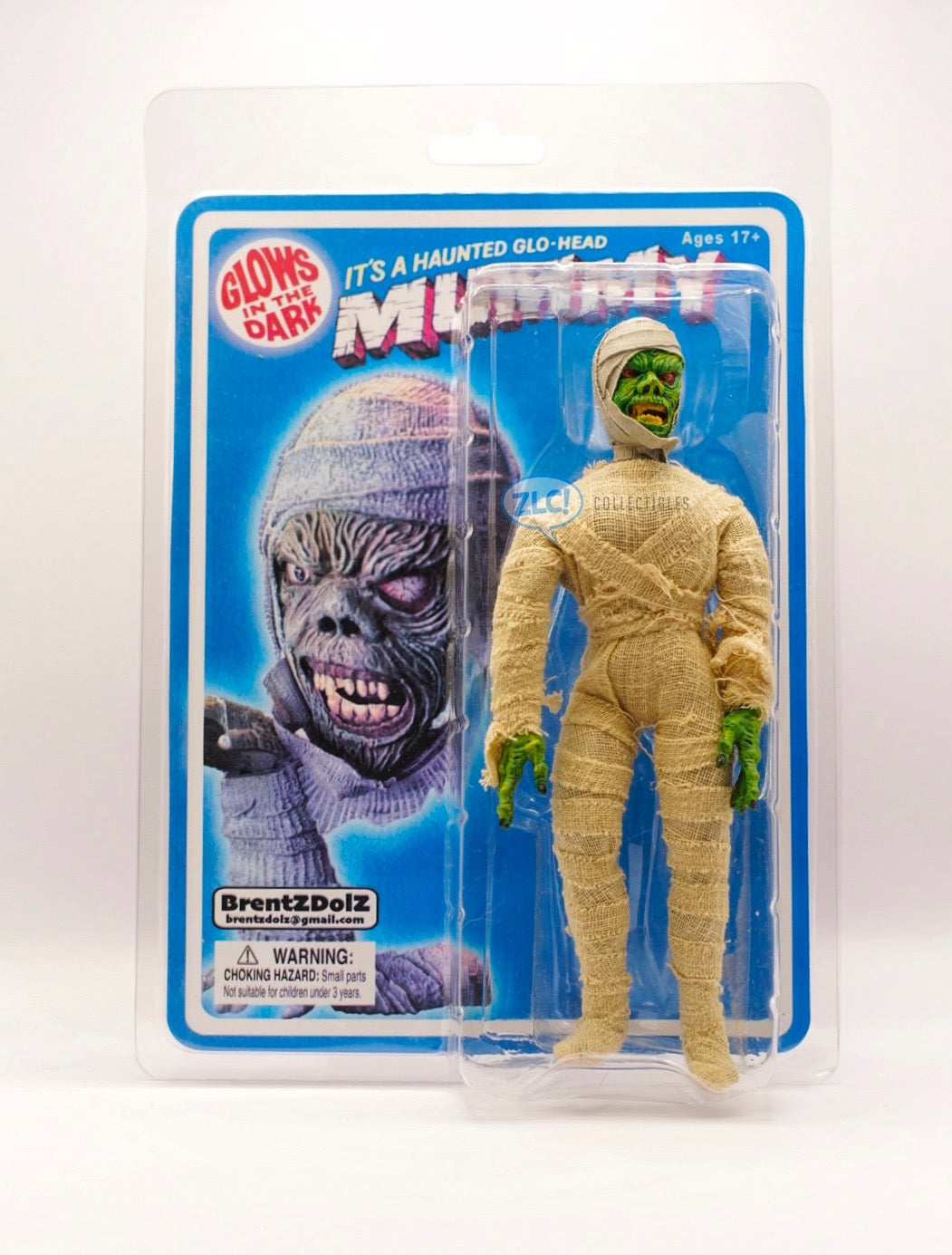 Brentz Dolz MPC Model Kit Tribute - The Mummy 8" Action Figure