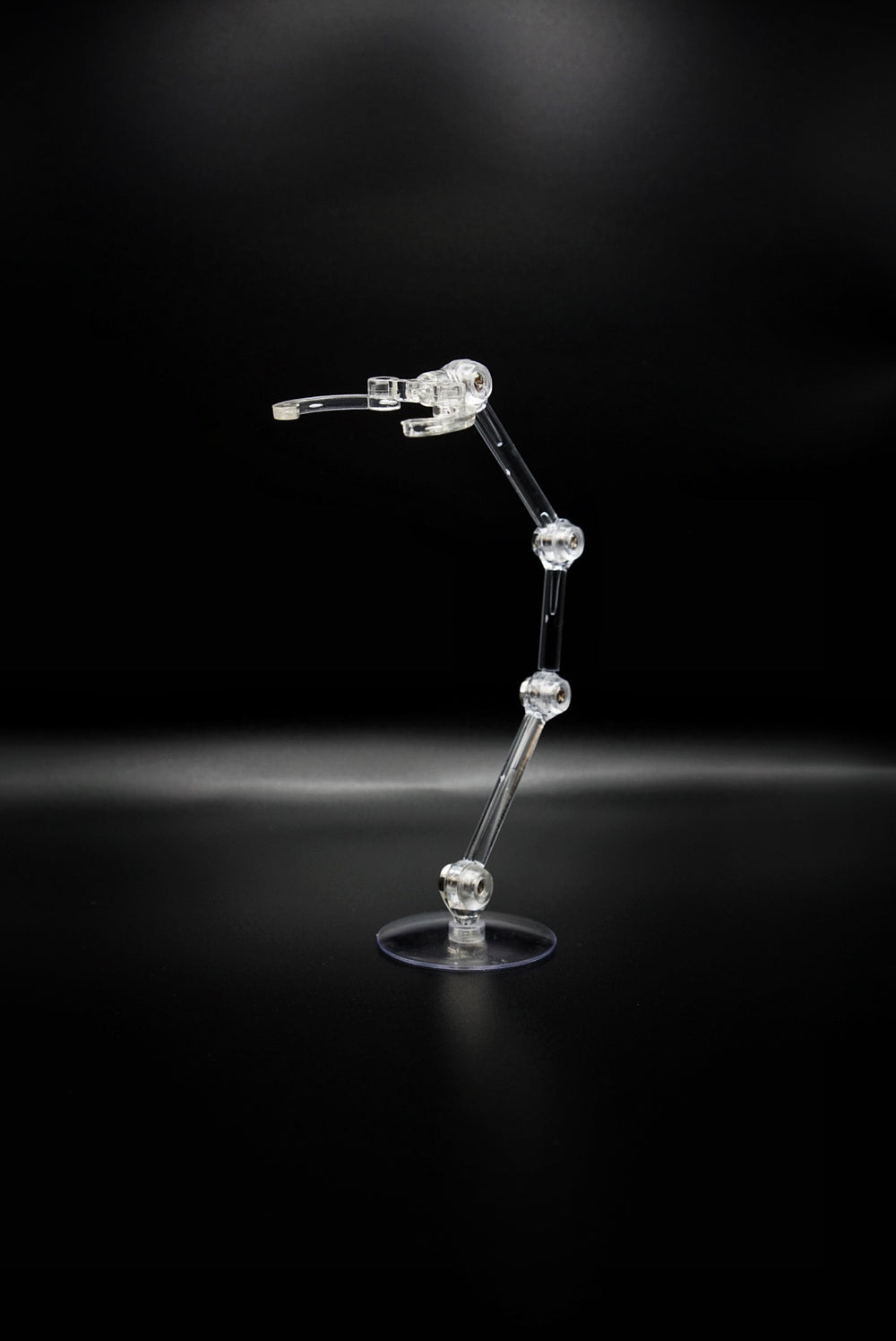 Mego Figure Poseable Stand Clear