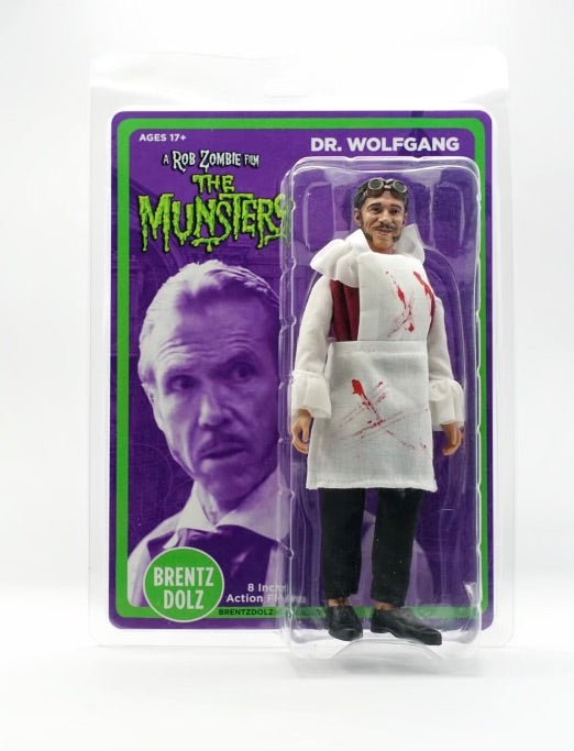 Brentz Dolz The Munsters (2022 Movie) - Dr. Wolfgang 8" Action Figure