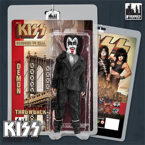KISS- The Demon - Dressed To Kill (Throwback Series) 8" Action Figure