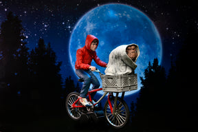 NECA - E.T. 40th Anniversary - Elliot & E.T. on Bicycle 7" Action Figure