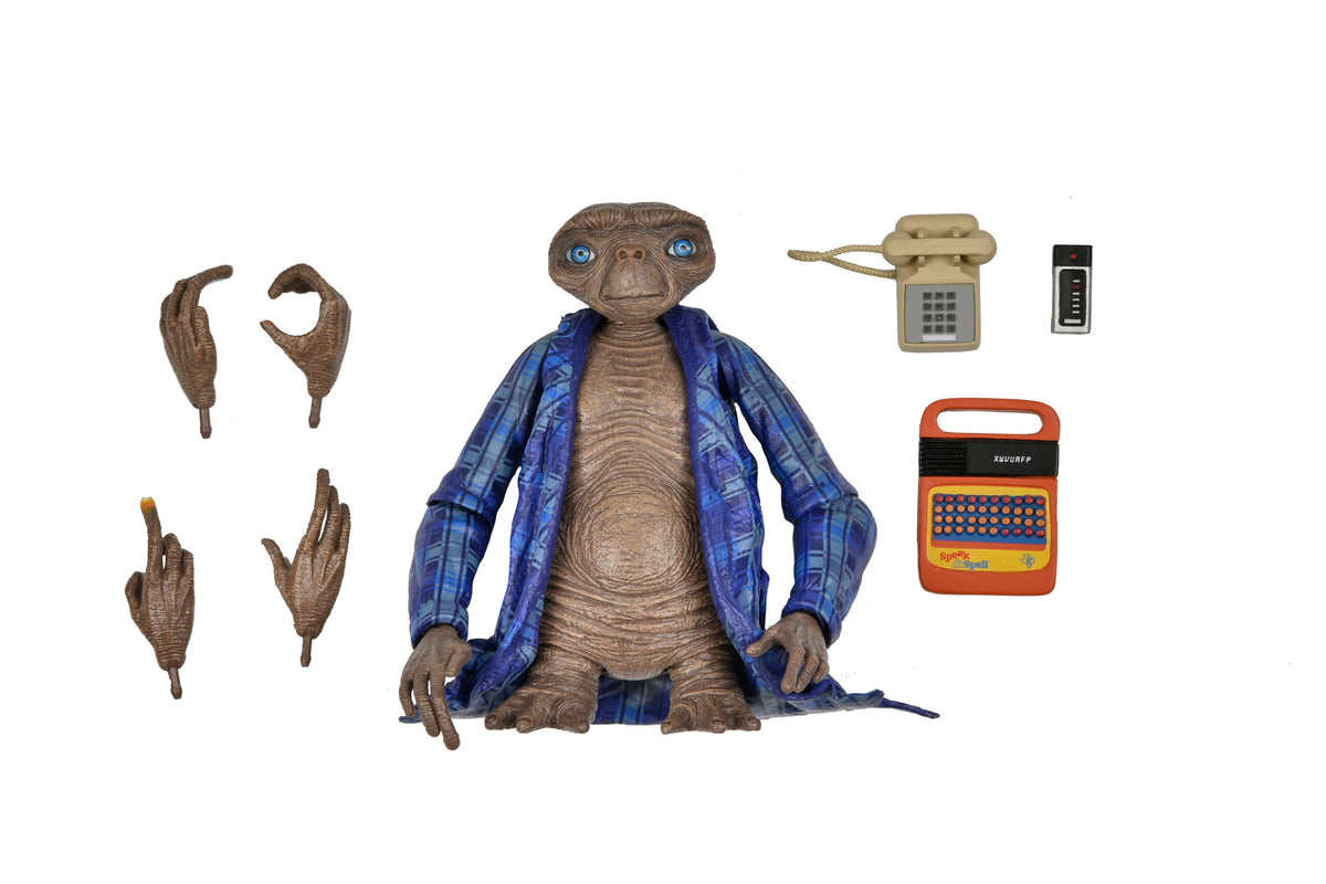 NECA - E.T. 40th Anniversary - Ultimate Telepathic E.T. 7" Action Figure